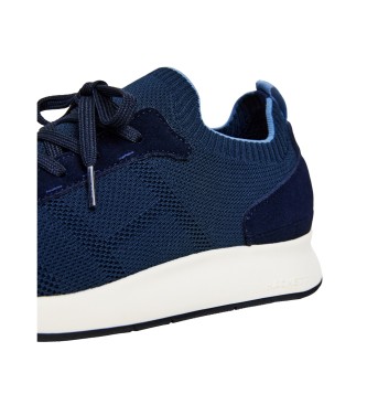 Hackett London Trainers Runner Knit navy