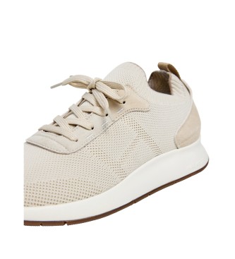 Hackett London Trainers Runner Knit off-white