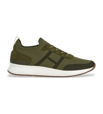 Hackett London Buty H-Runner zielone