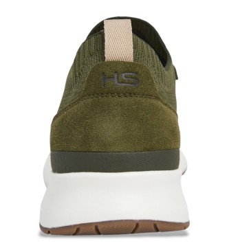 Hackett London Buty H-Runner zielone