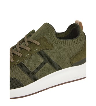 Hackett London Buty H-Runner zielone