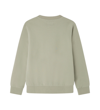 Hackett London Grnes Sweatshirt mit Rundhalsausschnitt