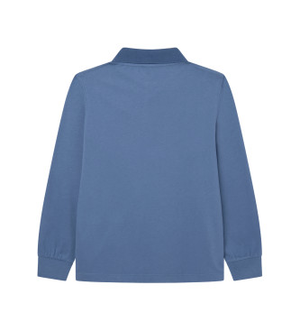 Hackett London Polo blue jersey