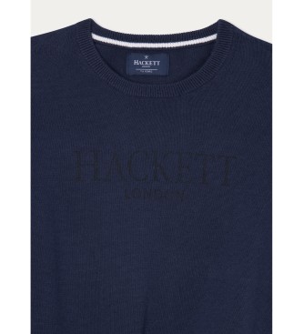Hackett London Jumper Fino navy