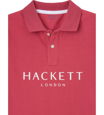 Hackett London Classic red polo shirt