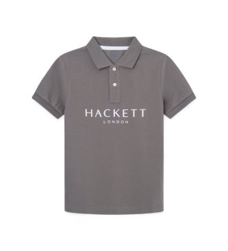 Hackett London Klassiek grijs poloshirt