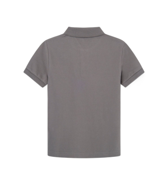Hackett London Classic grey polo shirt