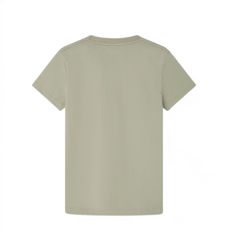 Hackett London T-shirt med logo, grn