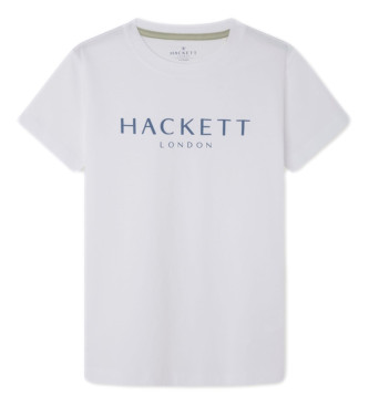 Hackett London T-shirt com logtipo Hackett branco
