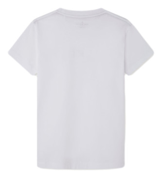 Hackett London Koszulka z logo Hackett biała