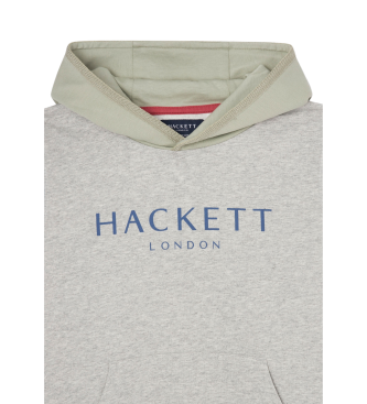 Hackett London Kapuzenpulli Multi HDY grau