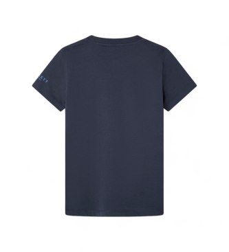 Hackett London T-shirt da skateboy blu scuro