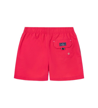Hackett London Solid red swimming costume