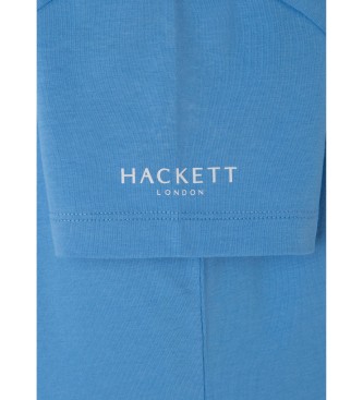 Hackett London Maglietta Blu Tramonto