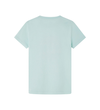 Hackett London Sunset T-shirt turquoise