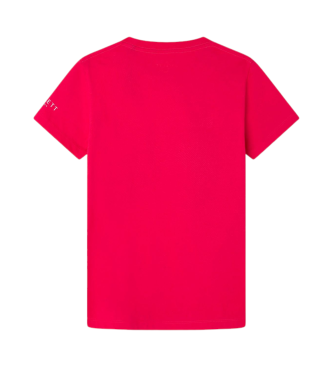 Hackett London Tennis pink T-shirt