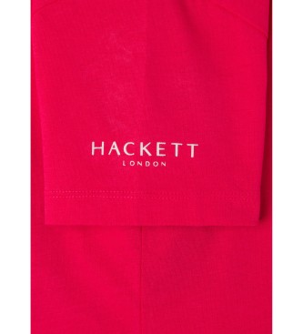 Hackett London Tennis roze T-shirt