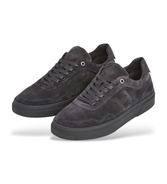 Hackett London Mrkegr Hackney Velvet Leather Sneakers