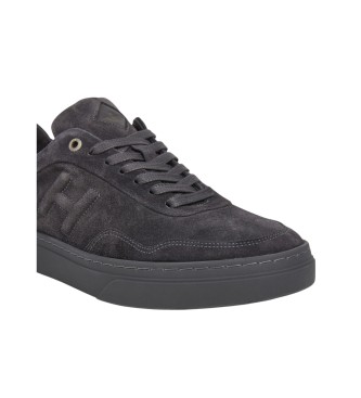 Hackett London Mrkegr Hackney Velvet Leather Sneakers