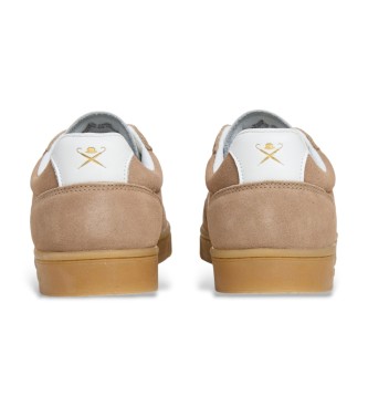 Hackett London Sneakers in pelle marrone Harper Hendon