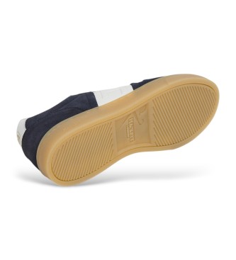 Hackett London Scarpe da ginnastica Harper Heritage in pelle blu scuro