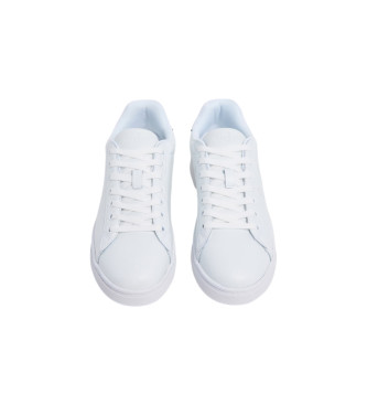 Hackett London Harper One - Baskets en cuir blanc