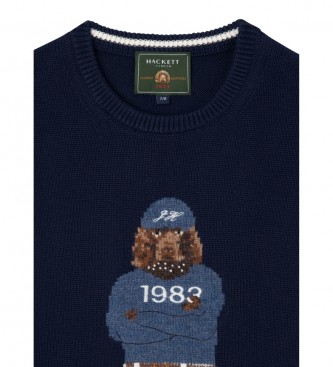 Hackett London Harry mornariški pulover