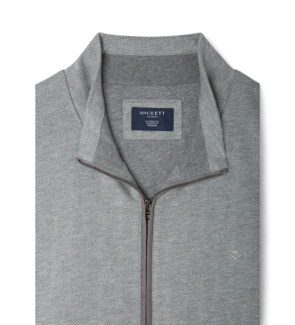 Hackett London Basic Vest grey