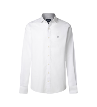 Hackett London Skjorte Hbone Multi hvid