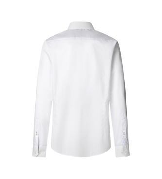 Hackett London Skjorte Hbone Multi hvid