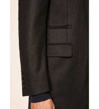 Hackett London Hbone vadderad med/ utan haklapp svart