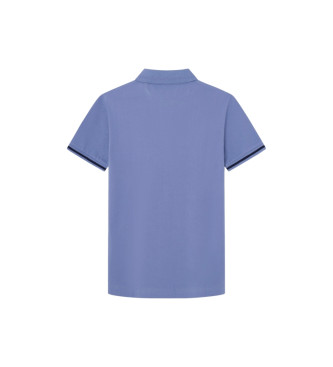 Hackett London Heritage Classic Poloshirt blau