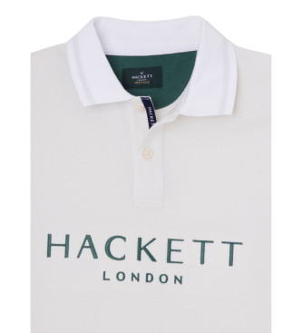 Hackett London Heritage Classic Polo shirt white