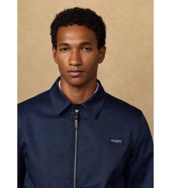 Hackett London Coach-jakke marinebl�