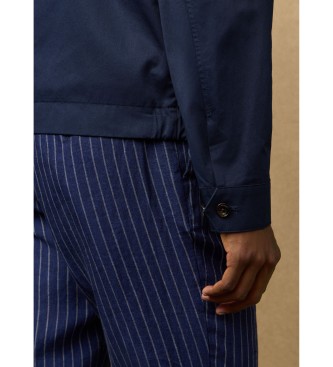 Hackett London Coach-jakke marinebl�