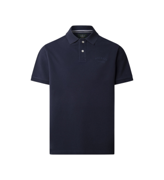 Hackett London Heritage Essential navy polo shirt