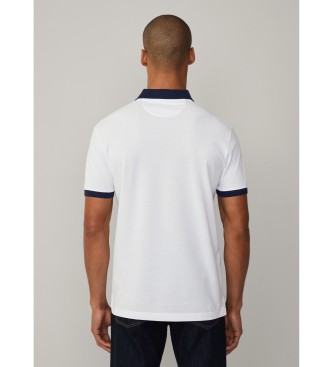 Hackett London Koszulka polo Heritage Ess biała
