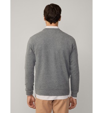 Hackett London Heritage H Crew Sweatshirt gris