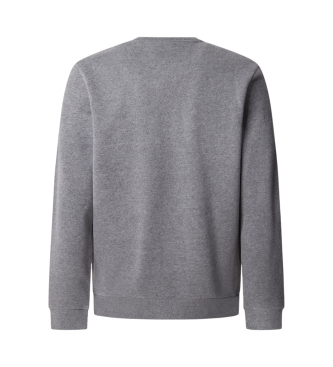 Hackett London Heritage H Crew Sweatshirt gris
