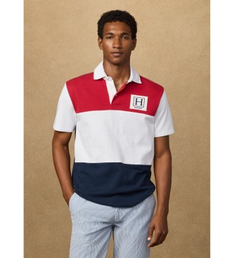 Hackett London Heritage Rugby Poloshirt rot
