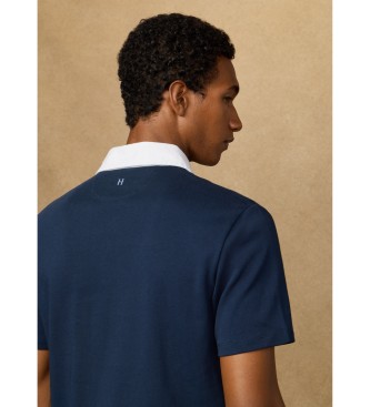 Hackett London Poloshirt Heritage Rugby navy
