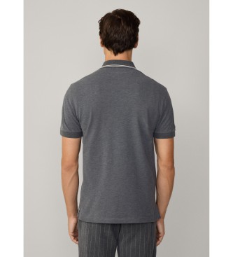Hackett London Heritage H grå polo shirt
