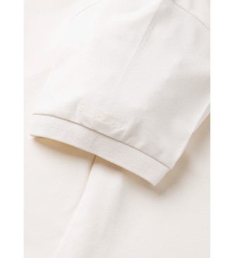 Hackett London Heritage Poloshirt in klassischer Passform weiß