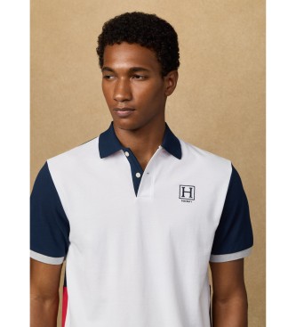 Hackett London Heritage H Quad polo shirt hvid