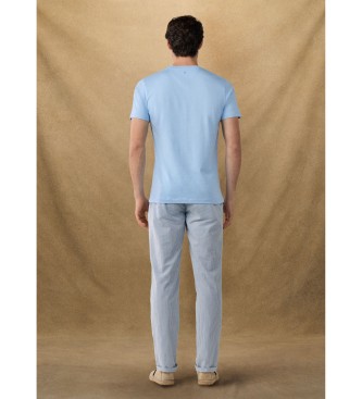 Hackett London T-shirt blu Heritage H