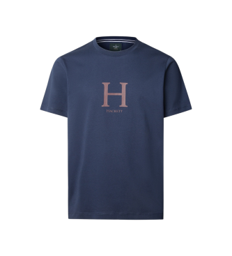 Hackett London Heritage H Ss T-shirt marinbl