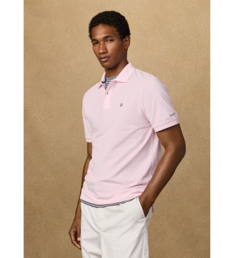 Hackett London Heritage Trim Polotr�ja rosa