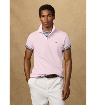 Hackett London Heritage Trim Polotr�ja rosa