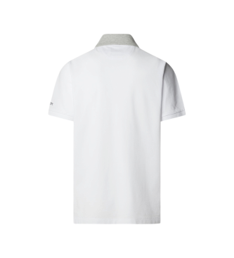 Hackett London Polo Stipe Trim vit