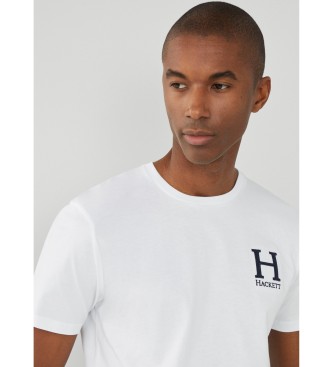 Hackett London T-shirt Heritage H biały